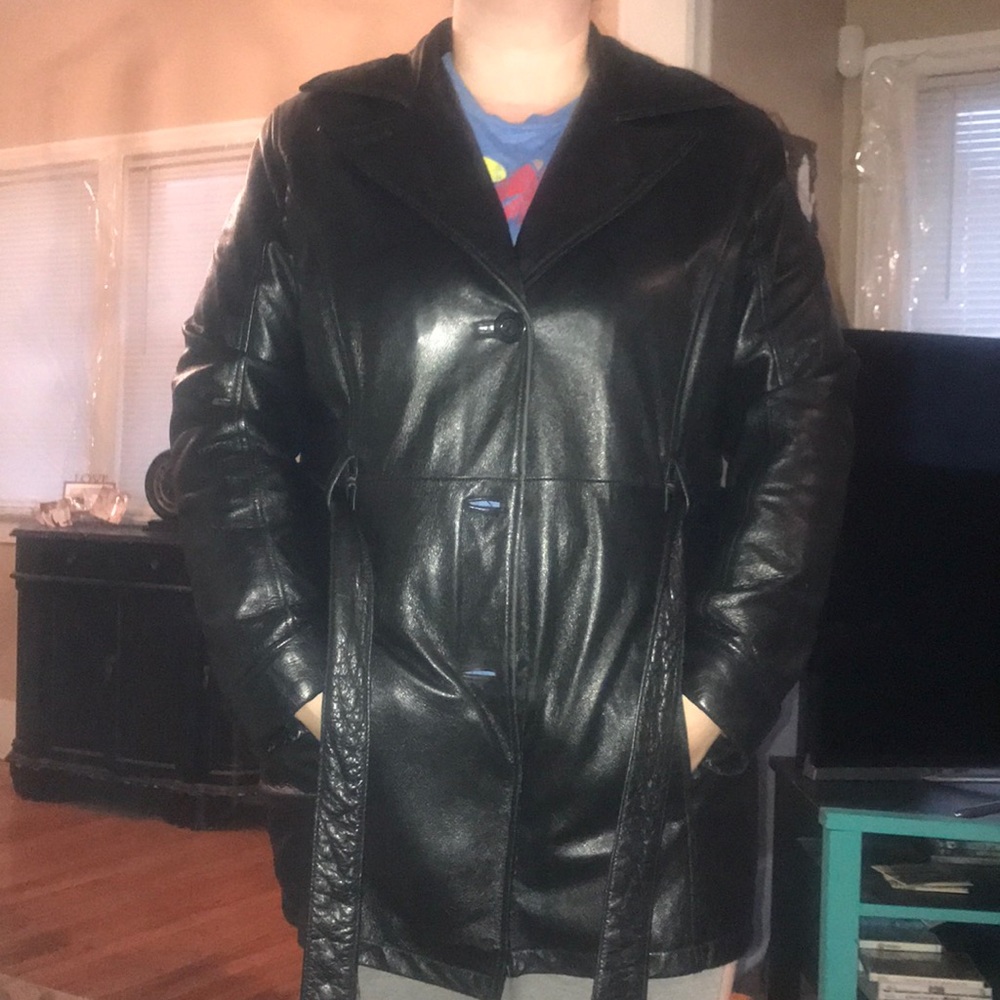 🎈🎈Authentic Leather jacket🎈🎈 - Picture 5 of 7